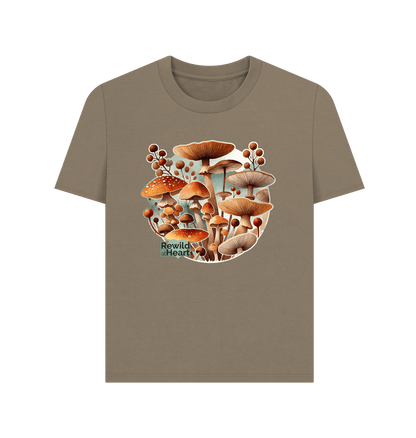 Willow Mushroom Bloom Women's Classic T-Shirt