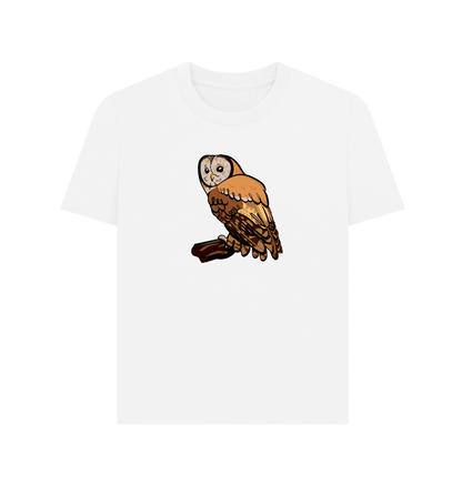 White Printed T-shirt Front