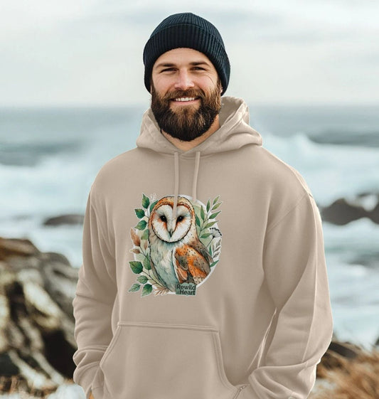 Barn Owl Woodland Hoodie