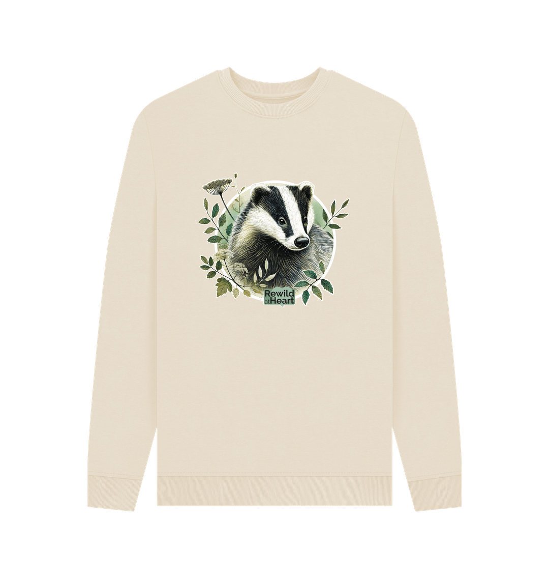 Oat Badger Spirit Men's Sweater