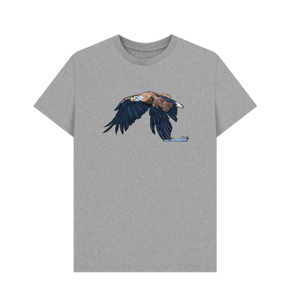 Athletic Grey Printed T-shirt Front