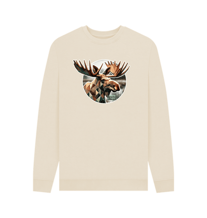 Oat Printed Sweater Front