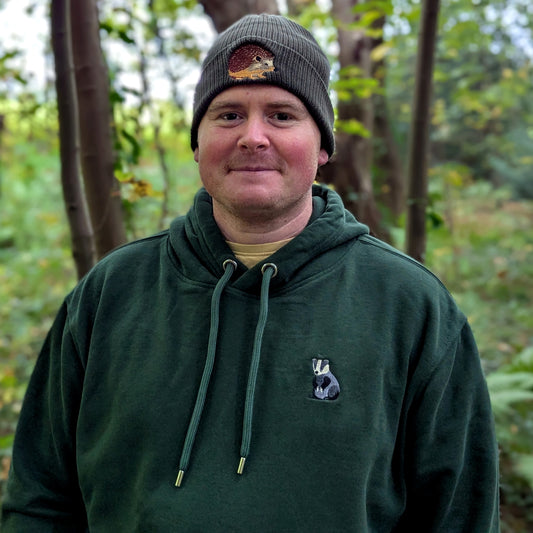 Badger Embroidered Unisex Hoodie