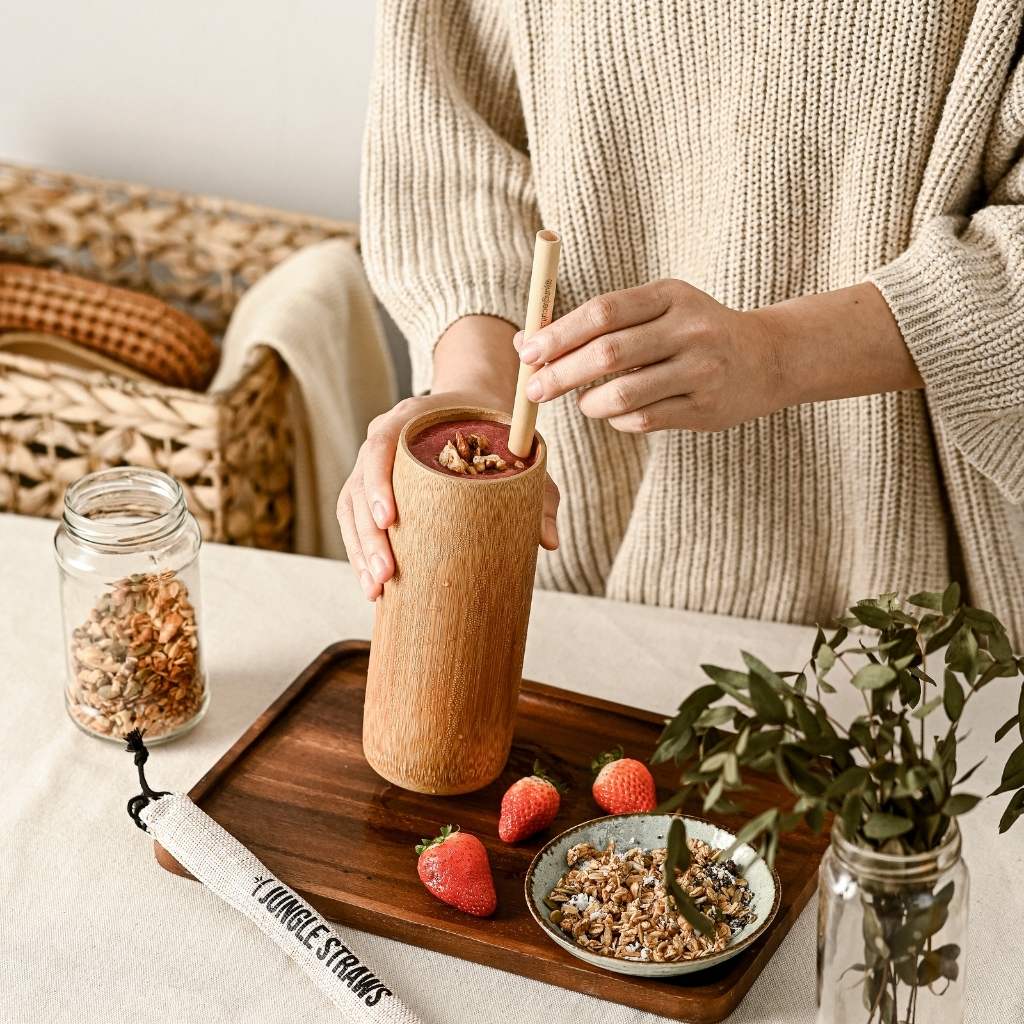 Bamboo Drinking Cup – Eco-Friendly & Stylish