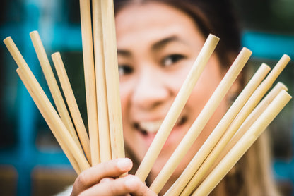 Reusable Bamboo Straws – Eco-Friendly & Durable