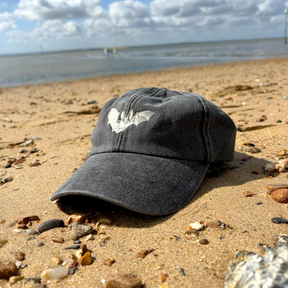 Grey Long-Eared Bat Embroidered Baseball Cap