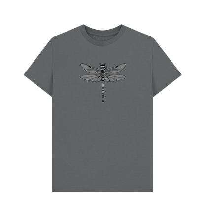 Slate Grey Printed T-shirt Front