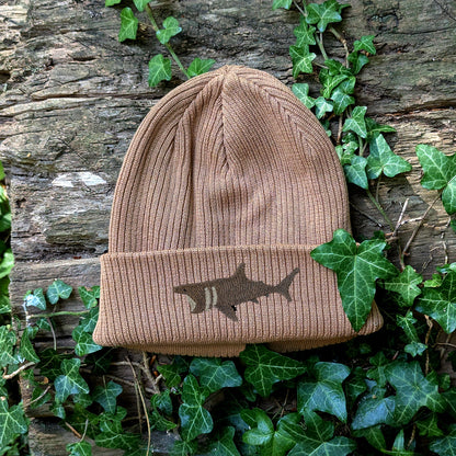 Basking Shark Embroidered Beanie