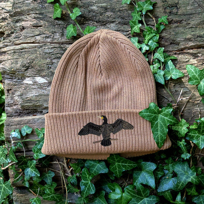 Cormorant Embroidered Beanie