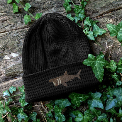 Basking Shark Embroidered Beanie