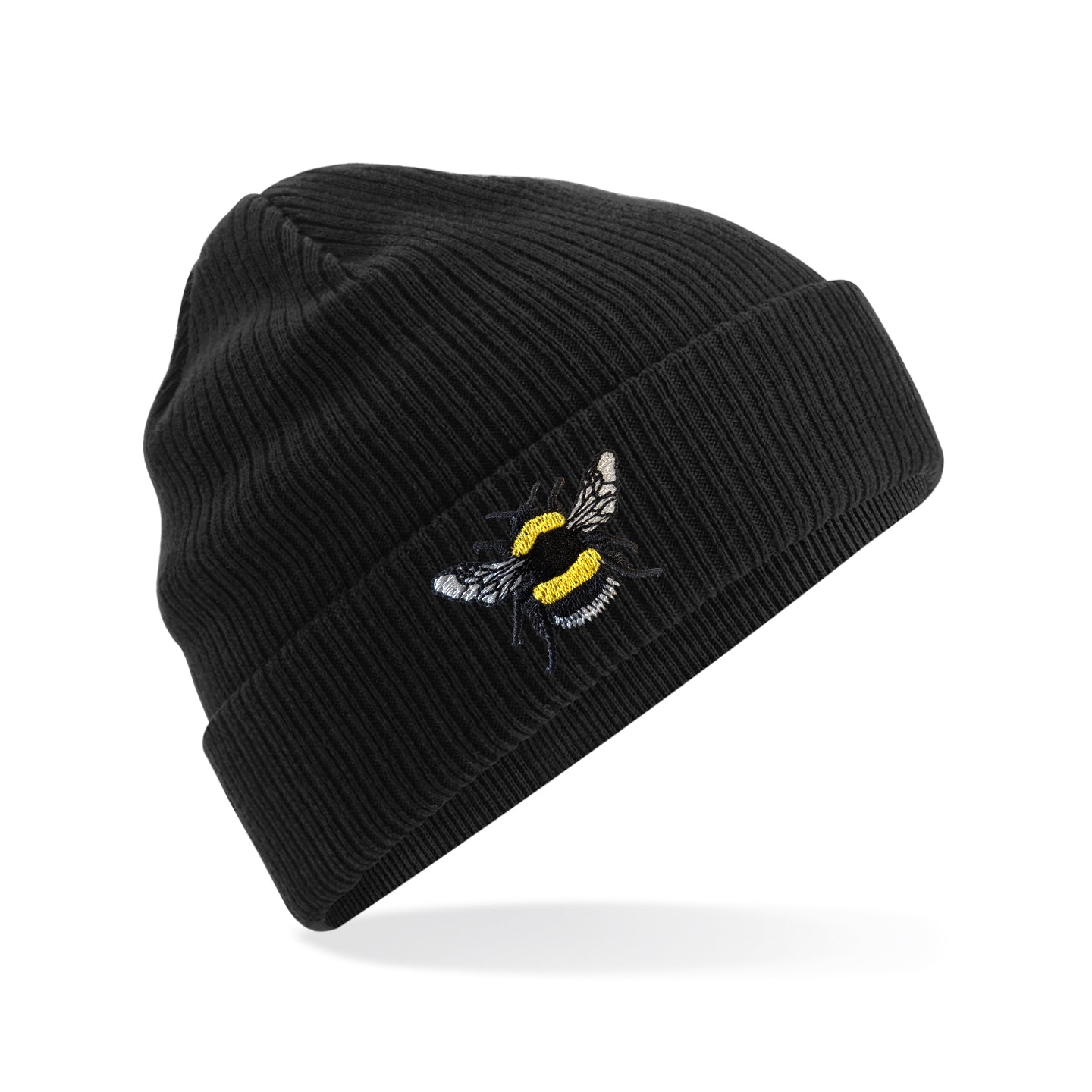 Bumblebee Embroidered Beanie