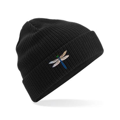 Dragonfly Embroidered Beanie