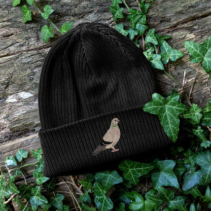 Pigeon Embroidered Beanie
