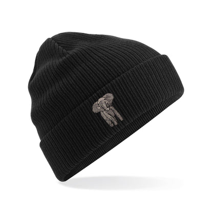 Elephant Embroidered Beanie