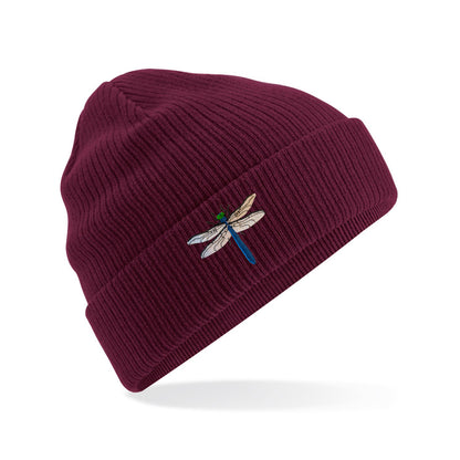 Dragonfly Embroidered Beanie