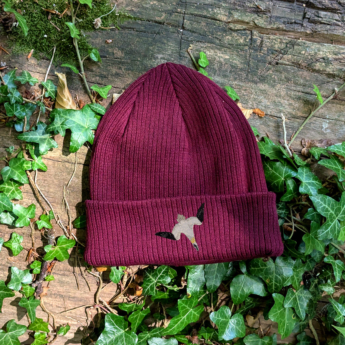 Gannet Embroidered Beanie
