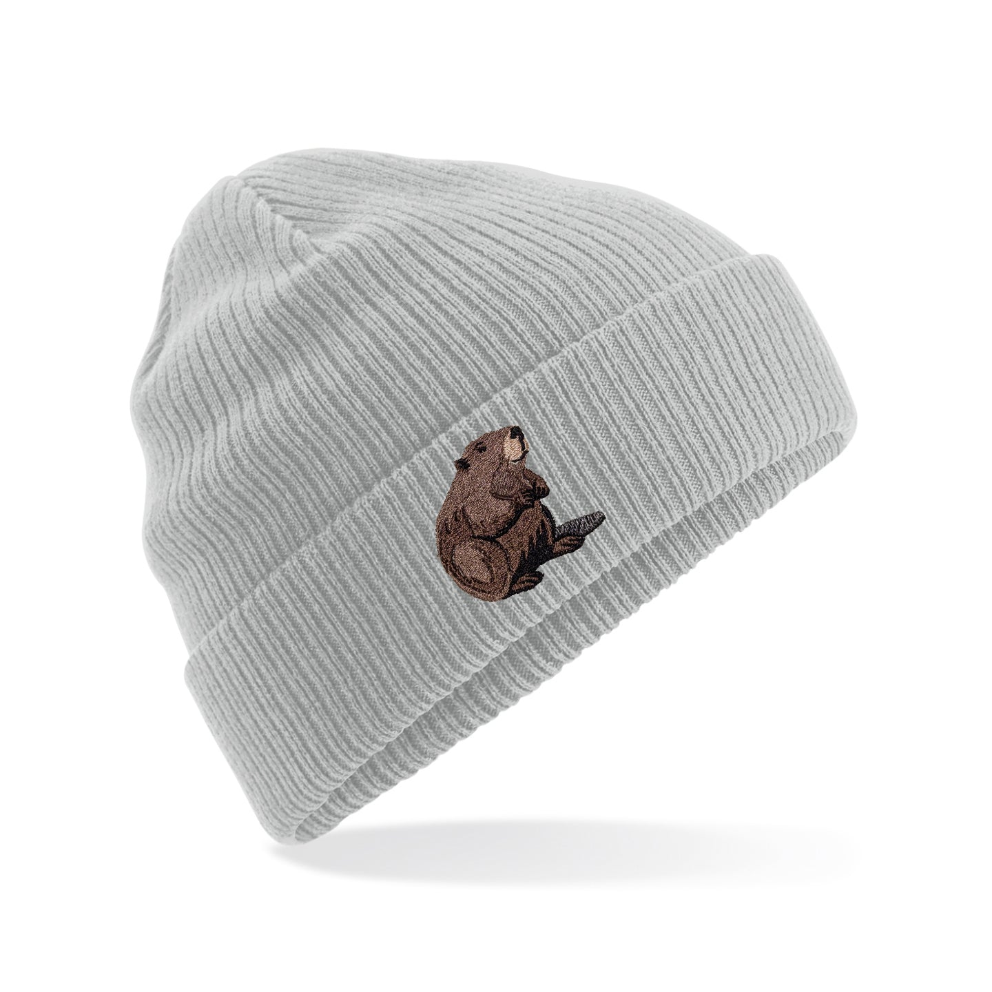 Beaver Embroidered Beanie