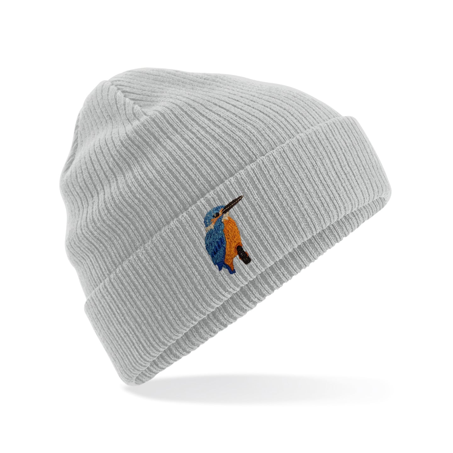 Kingfisher Embroidered Beanie