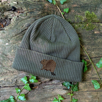 Beaver Riverside Embroidered Beanie