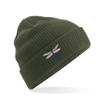 Dragonfly Embroidered Beanie