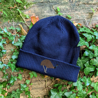 Emu Embroidered Beanie