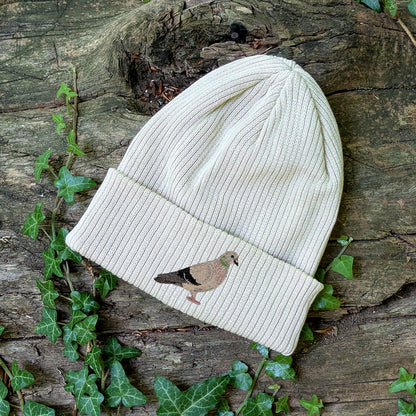 Pigeon Embroidered Beanie