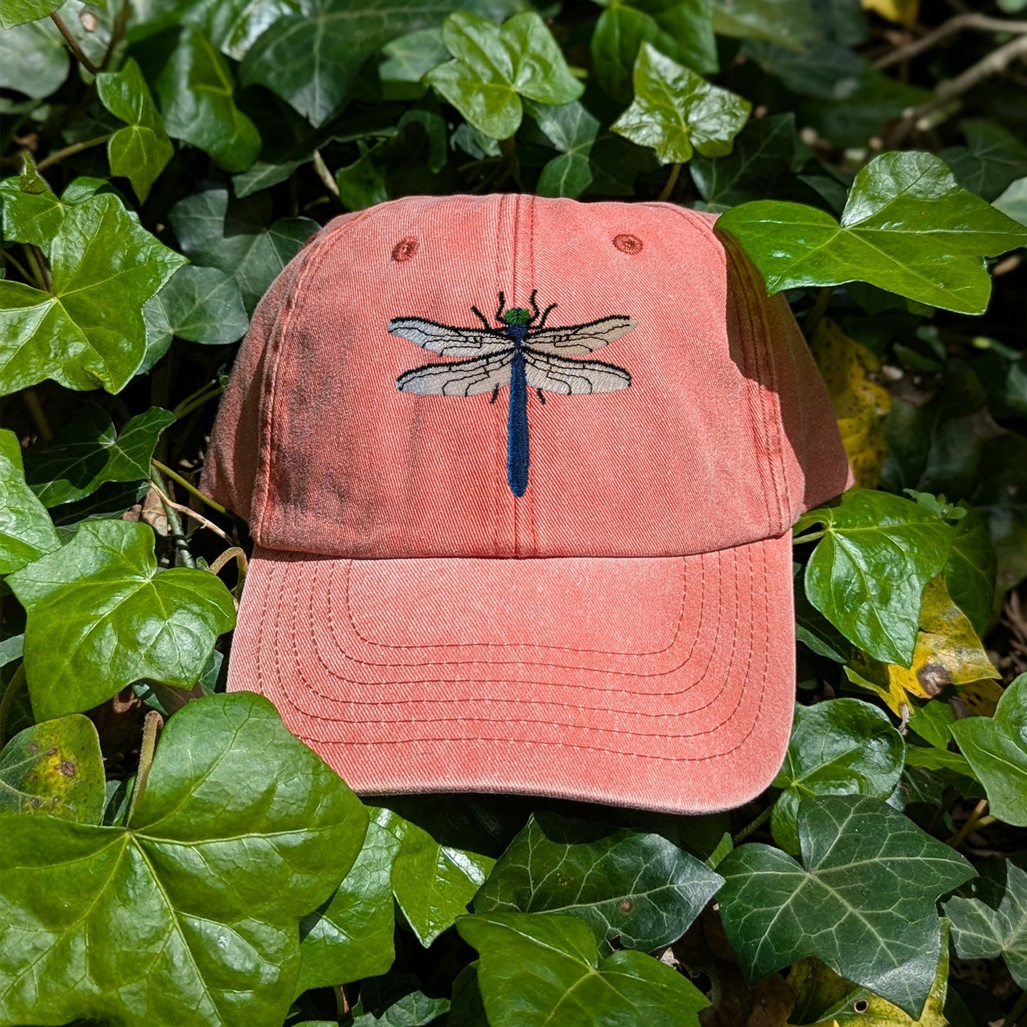 Dragonfly Embroidered Baseball Cap