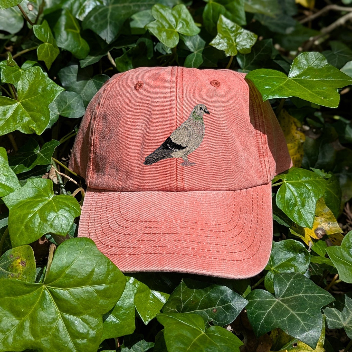 Pigeon Embroidered Baseball Cap