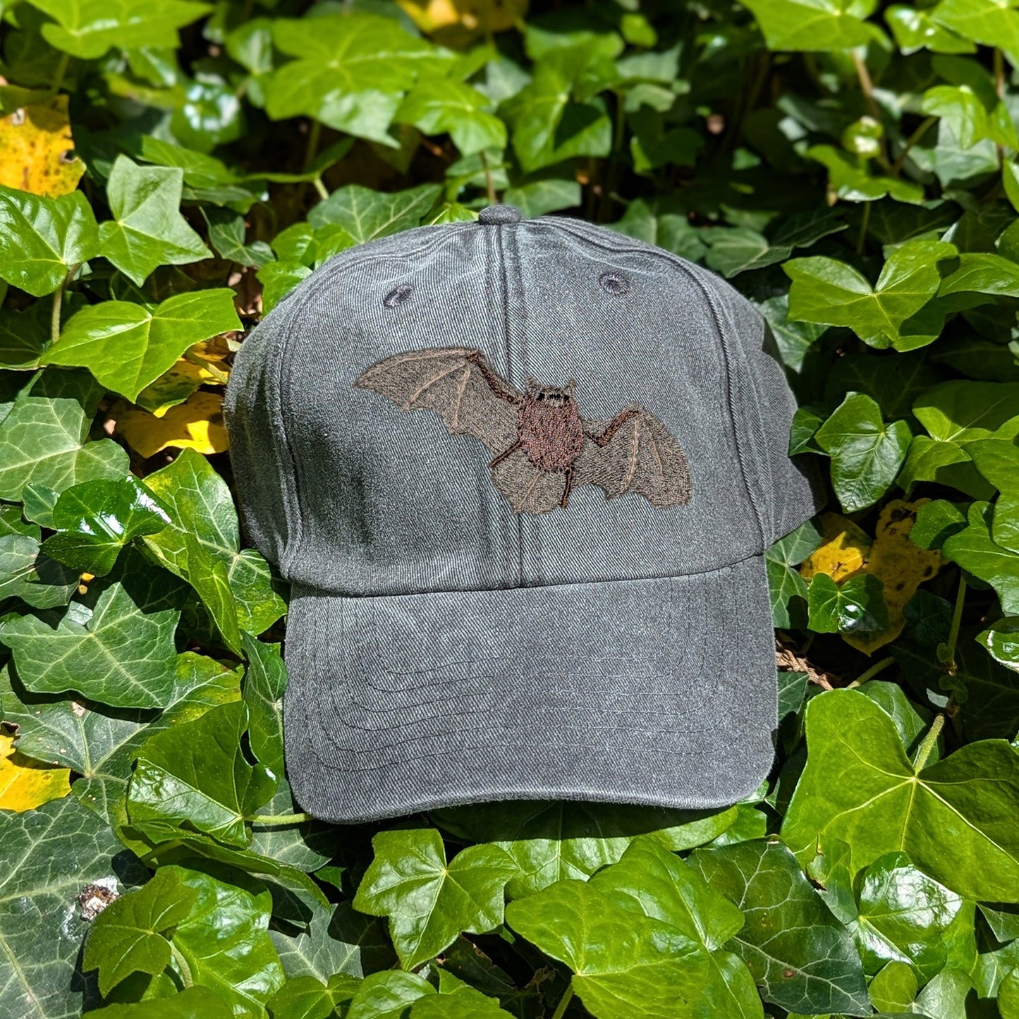 Pipistrelle Bat Embroidered Baseball Cap