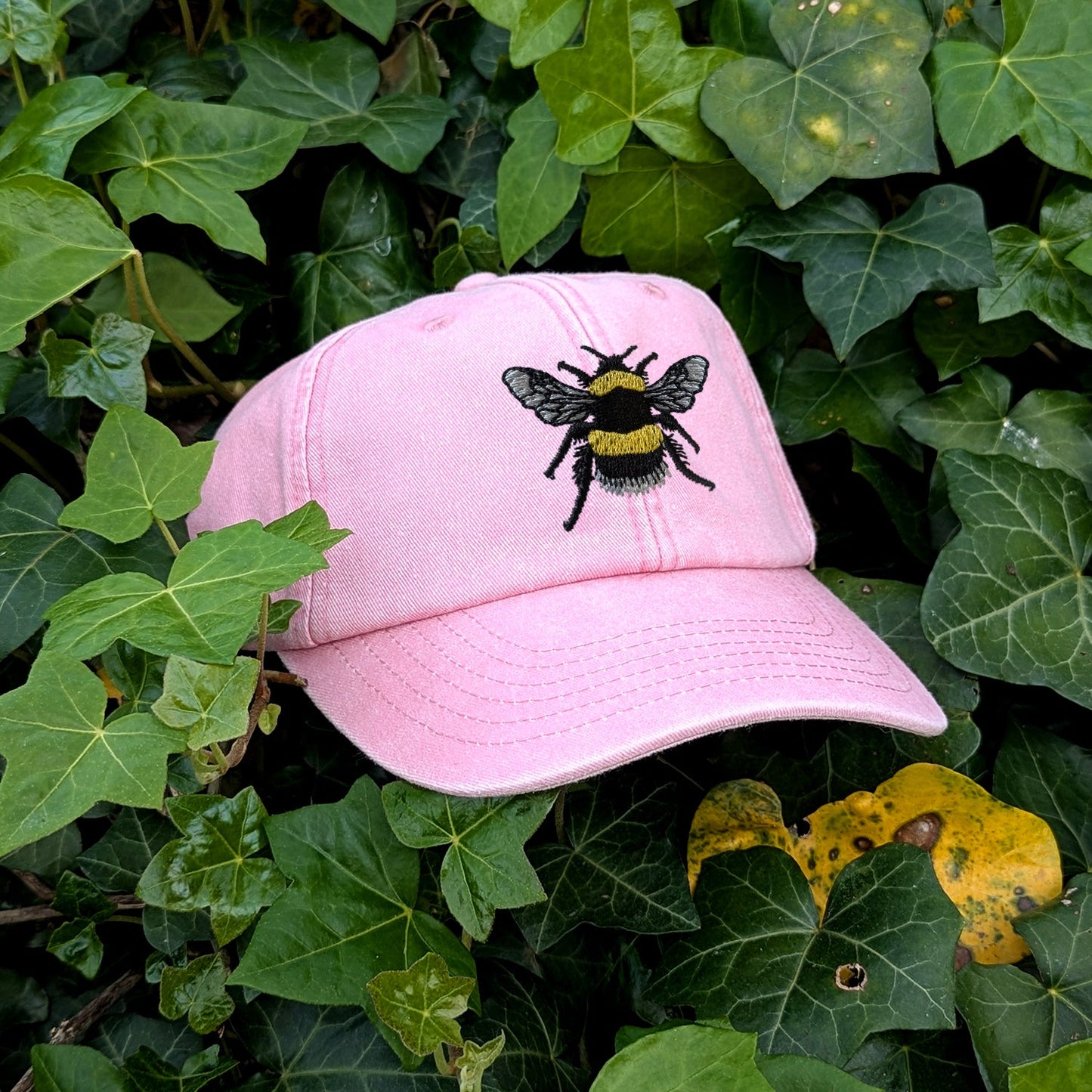 Bumblebee Embroidered Baseball Cap