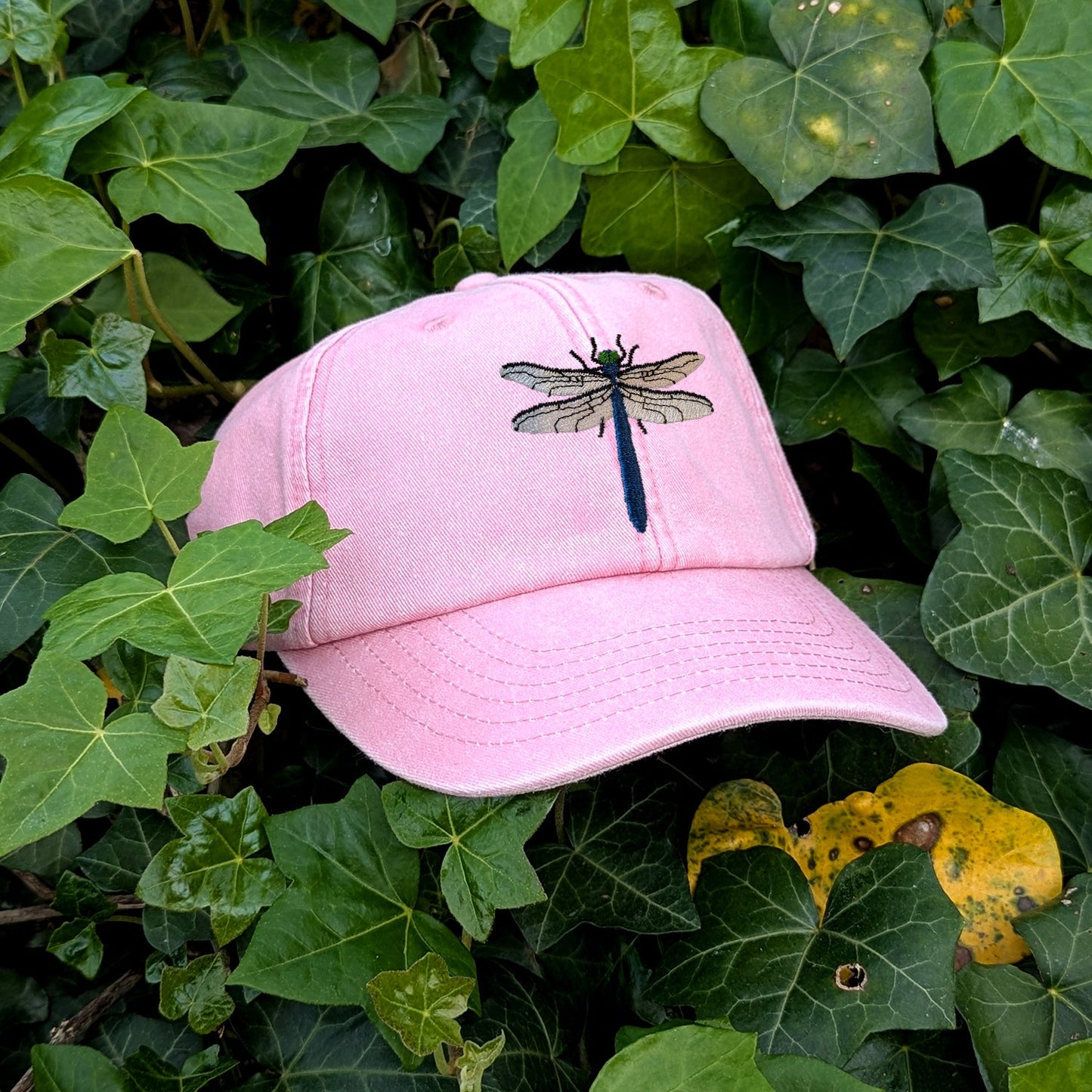 Dragonfly Embroidered Baseball Cap