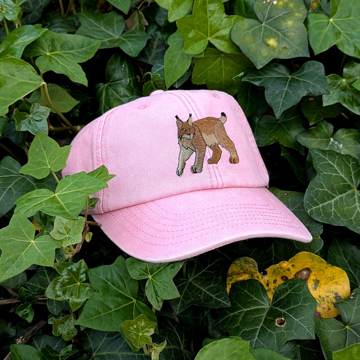 Lynx Embroidered Baseball Cap