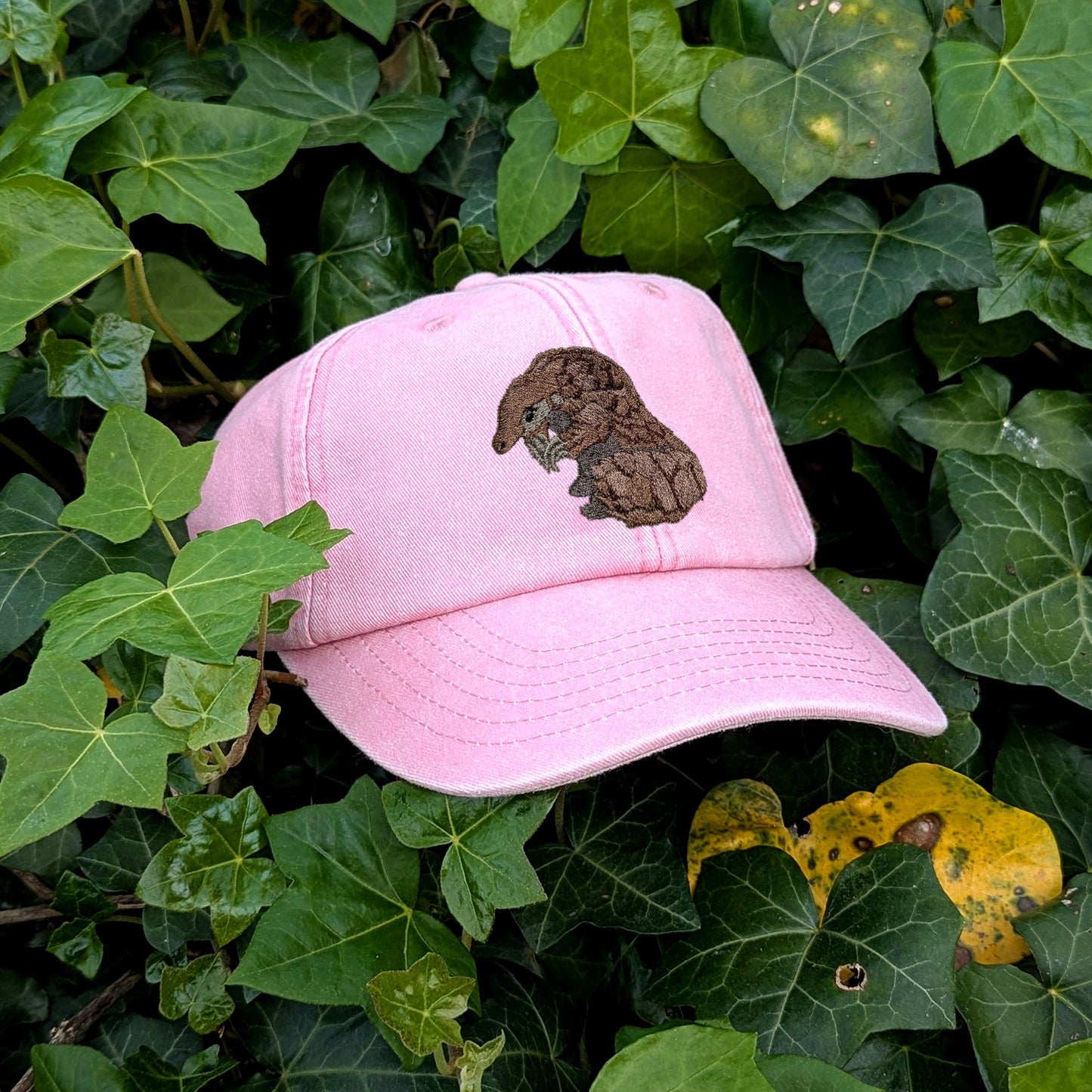 Pangolin Embroidered Baseball Cap