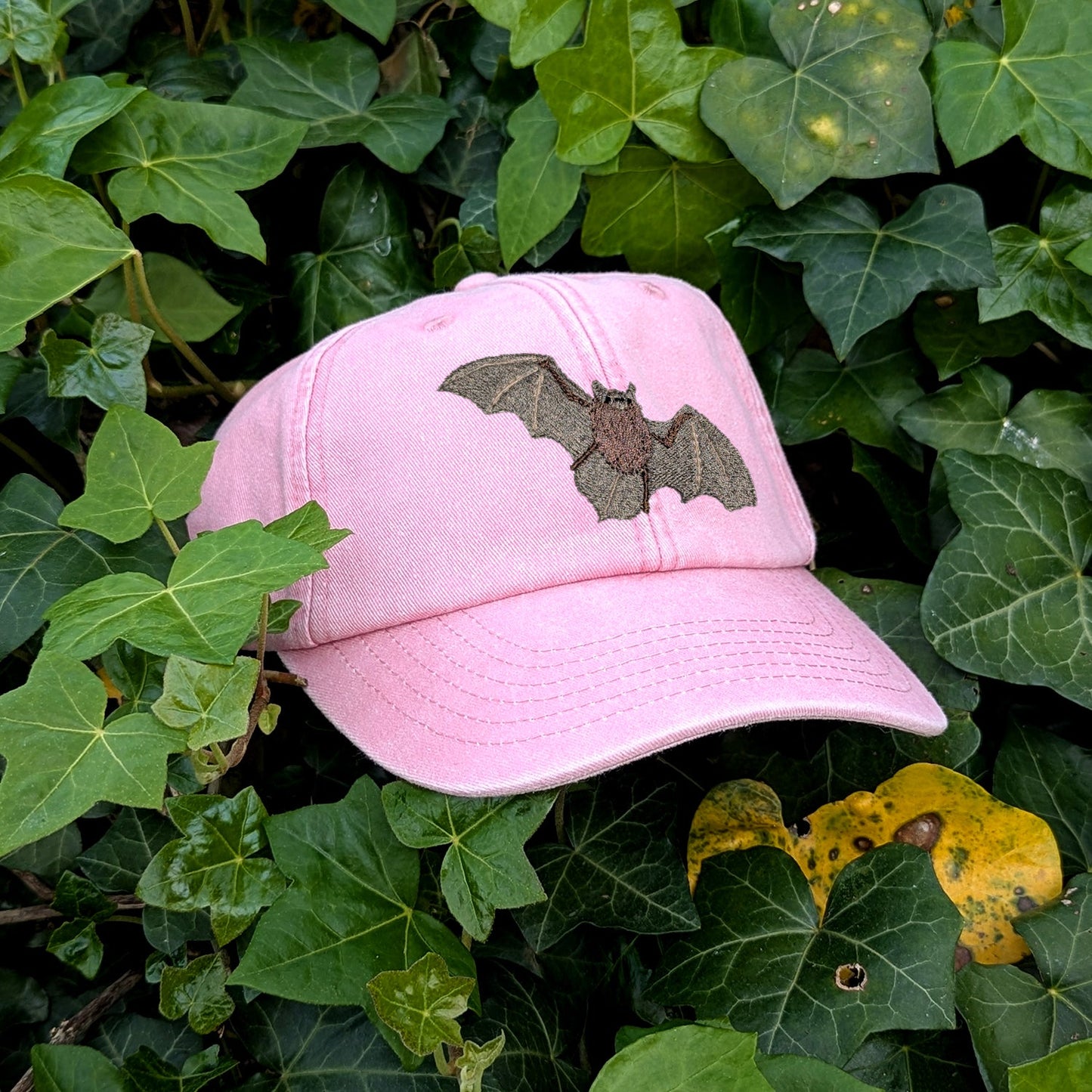 Pipistrelle Bat Embroidered Baseball Cap