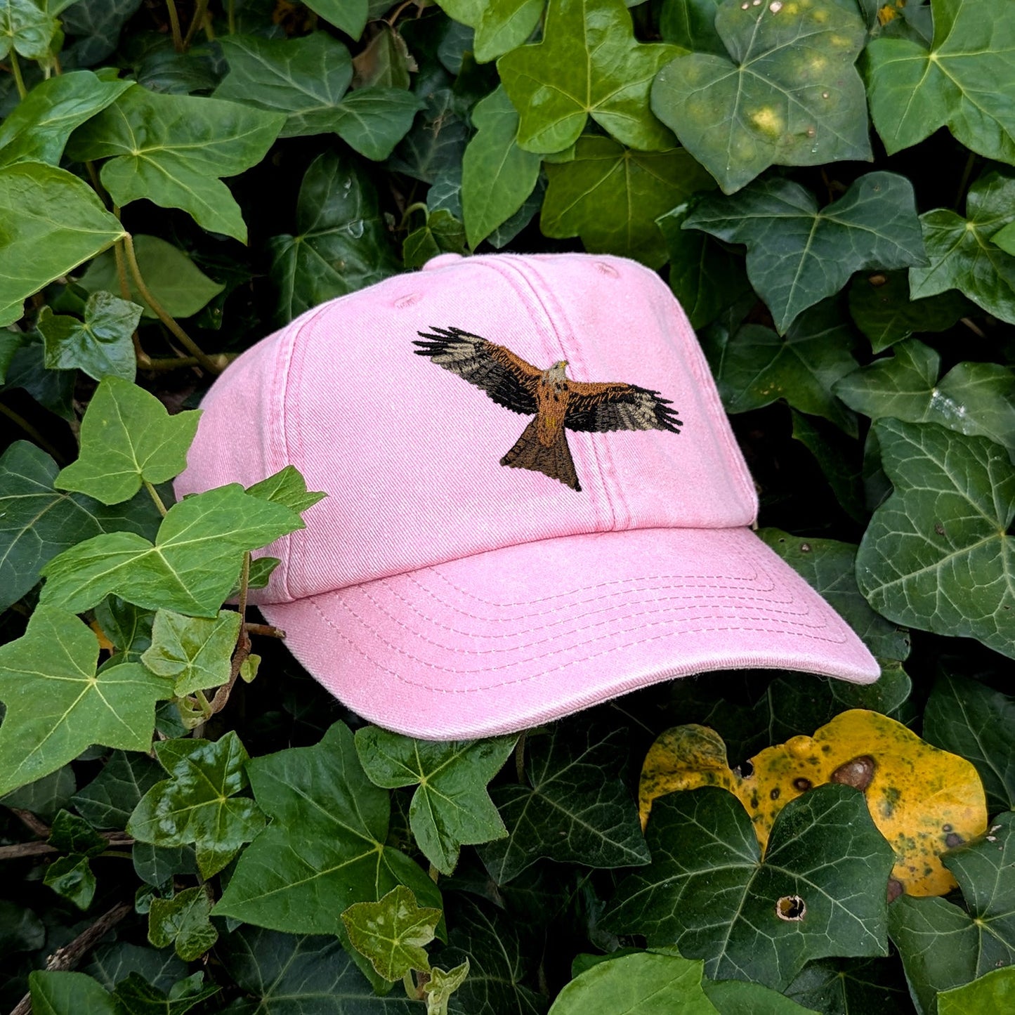 Red Kite Embroidered Baseball Cap