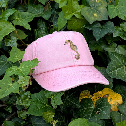 Seahorse Embroidered Baseball Cap