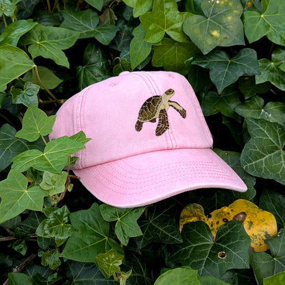 Sea Turtle Embroidered Baseball Cap