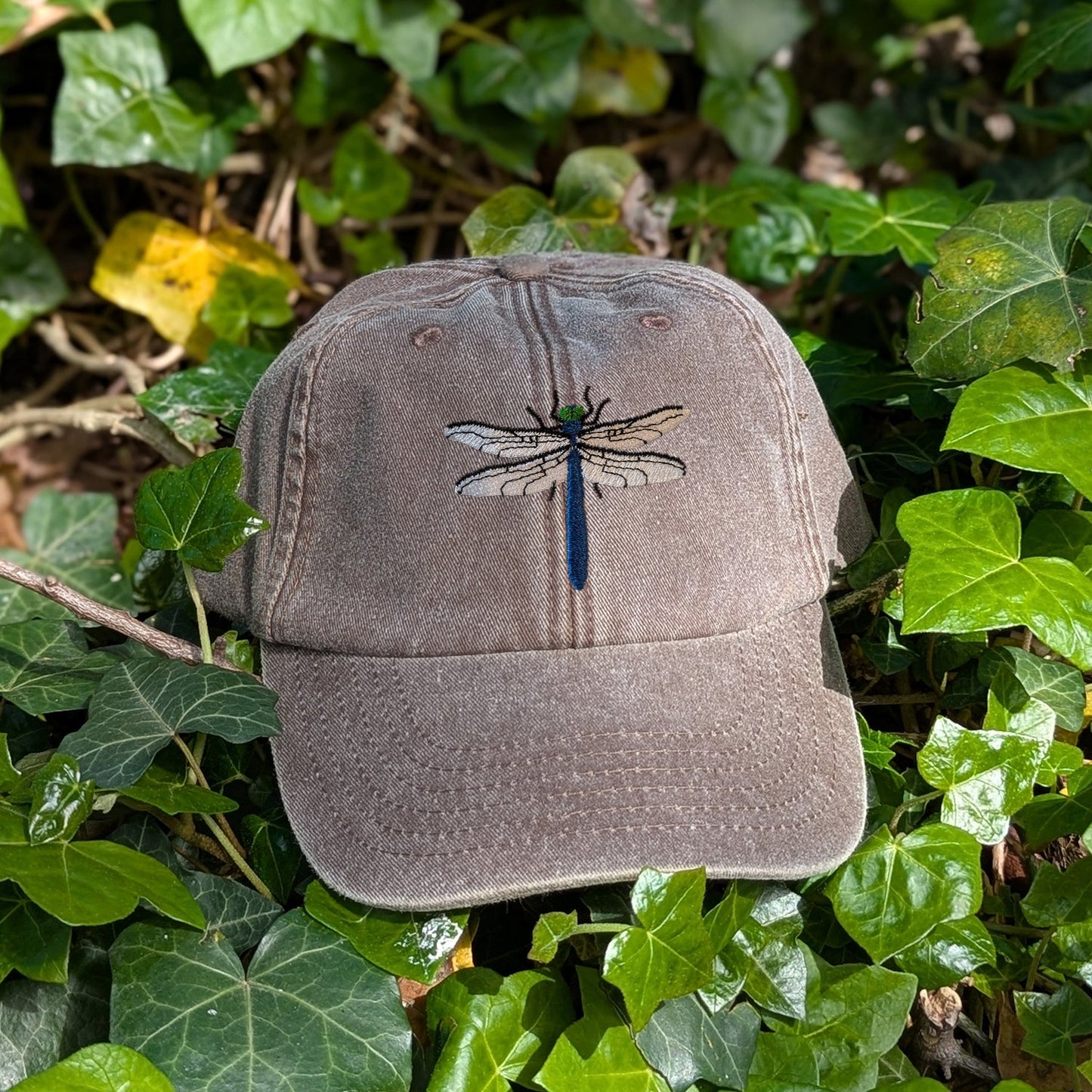 Dragonfly Embroidered Baseball Cap