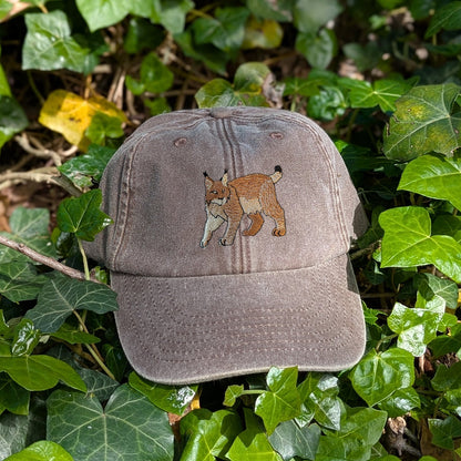 Lynx Embroidered Baseball Cap