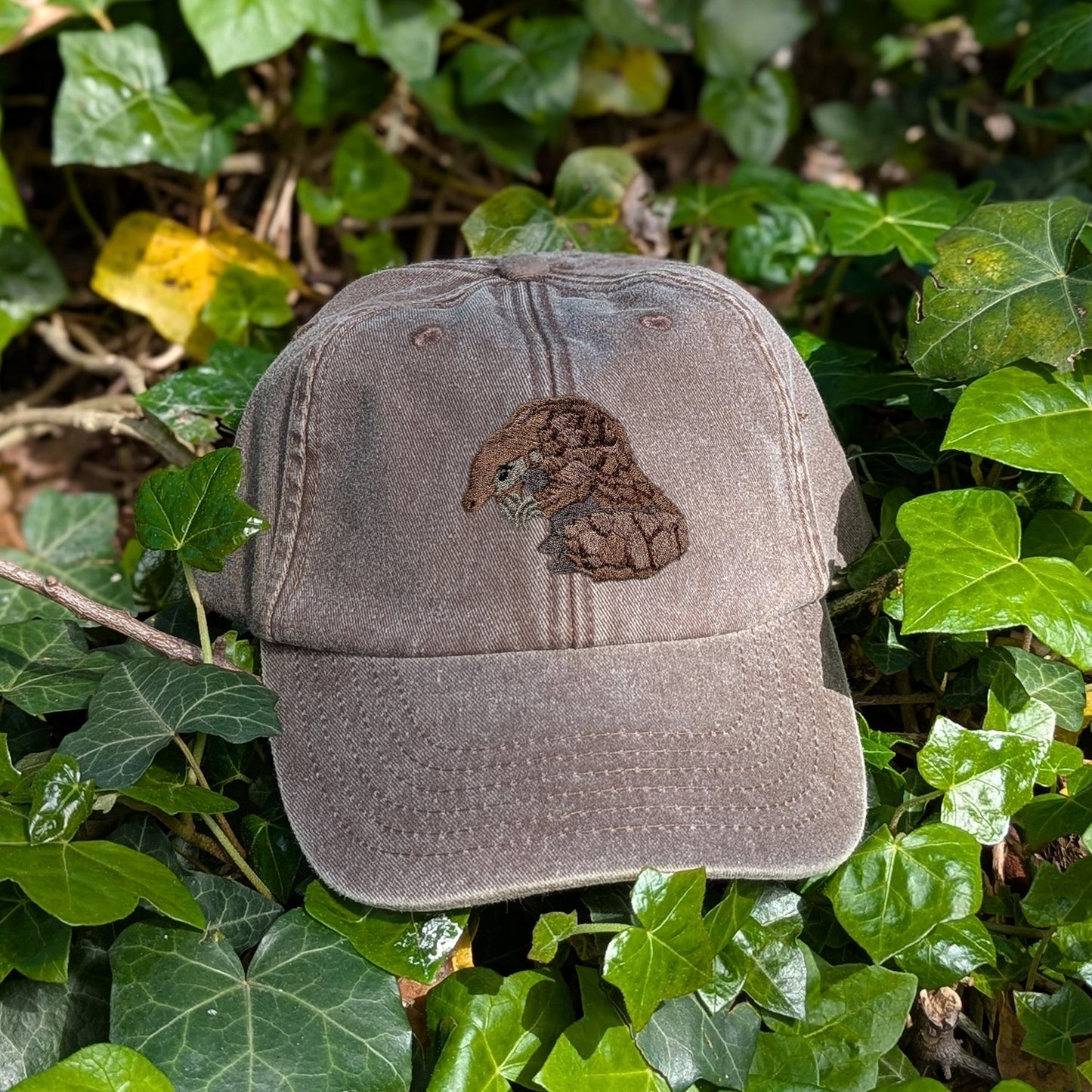 Pangolin Embroidered Baseball Cap