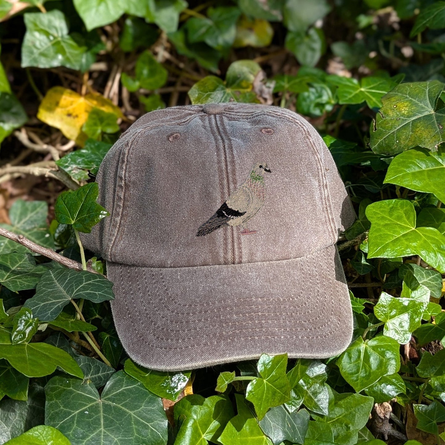 Pigeon Embroidered Baseball Cap