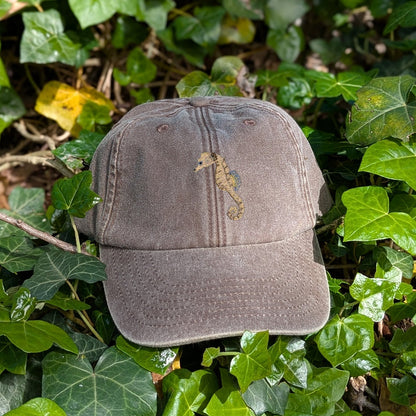 Seahorse Embroidered Baseball Cap