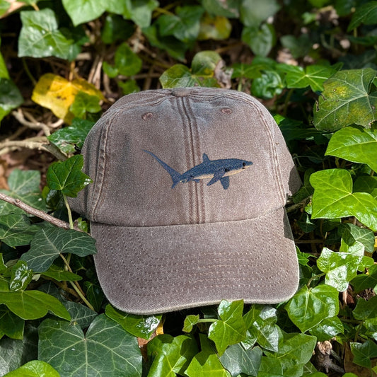 Thresher Shark Embroidered Baseball Cap