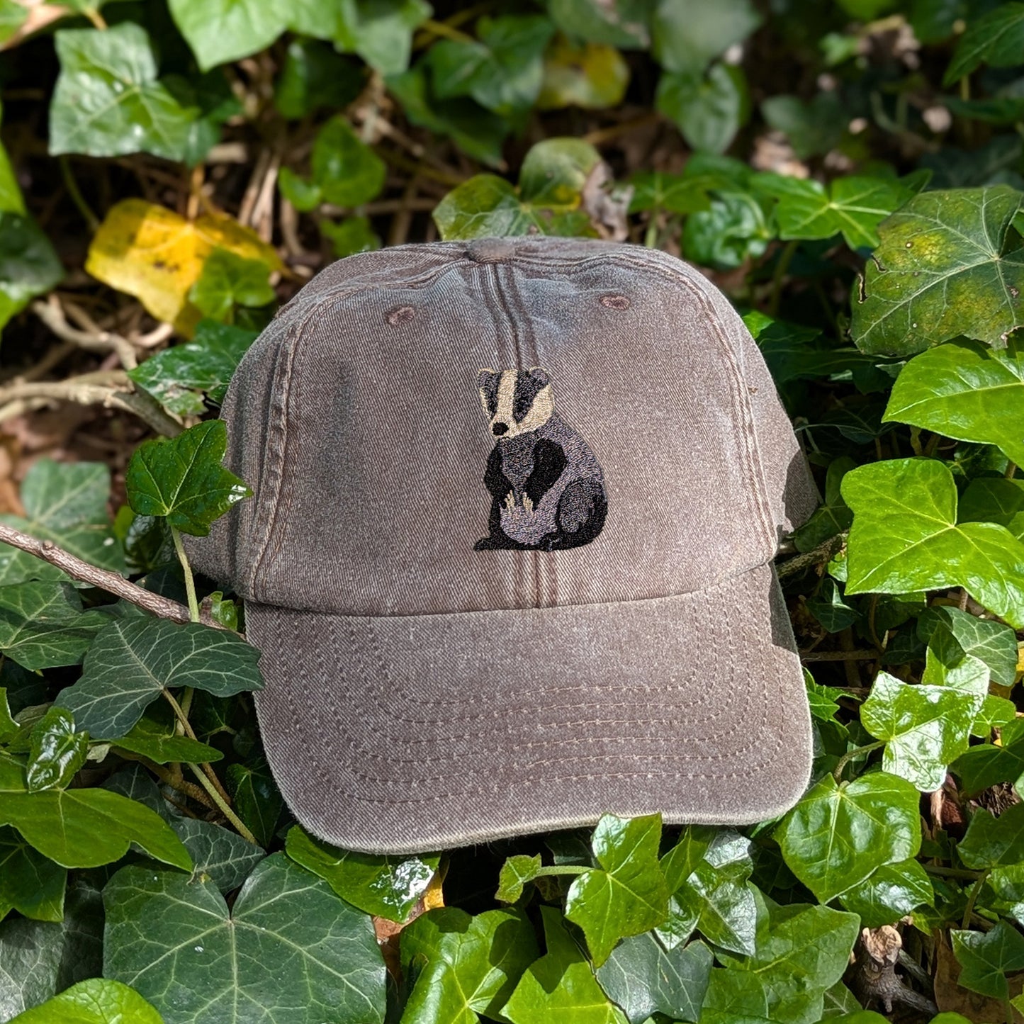 Badger Embroidered Baseball Cap