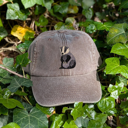Badger Embroidered Baseball Cap