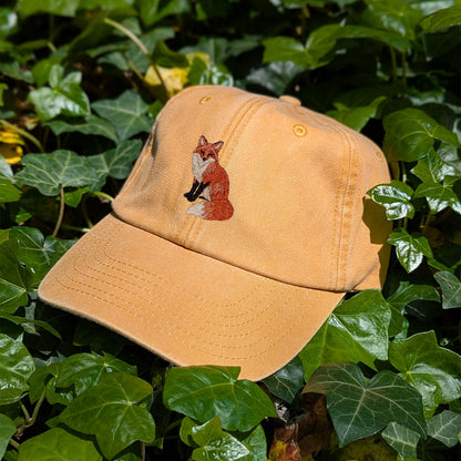 Fox Embroidered Baseball Cap