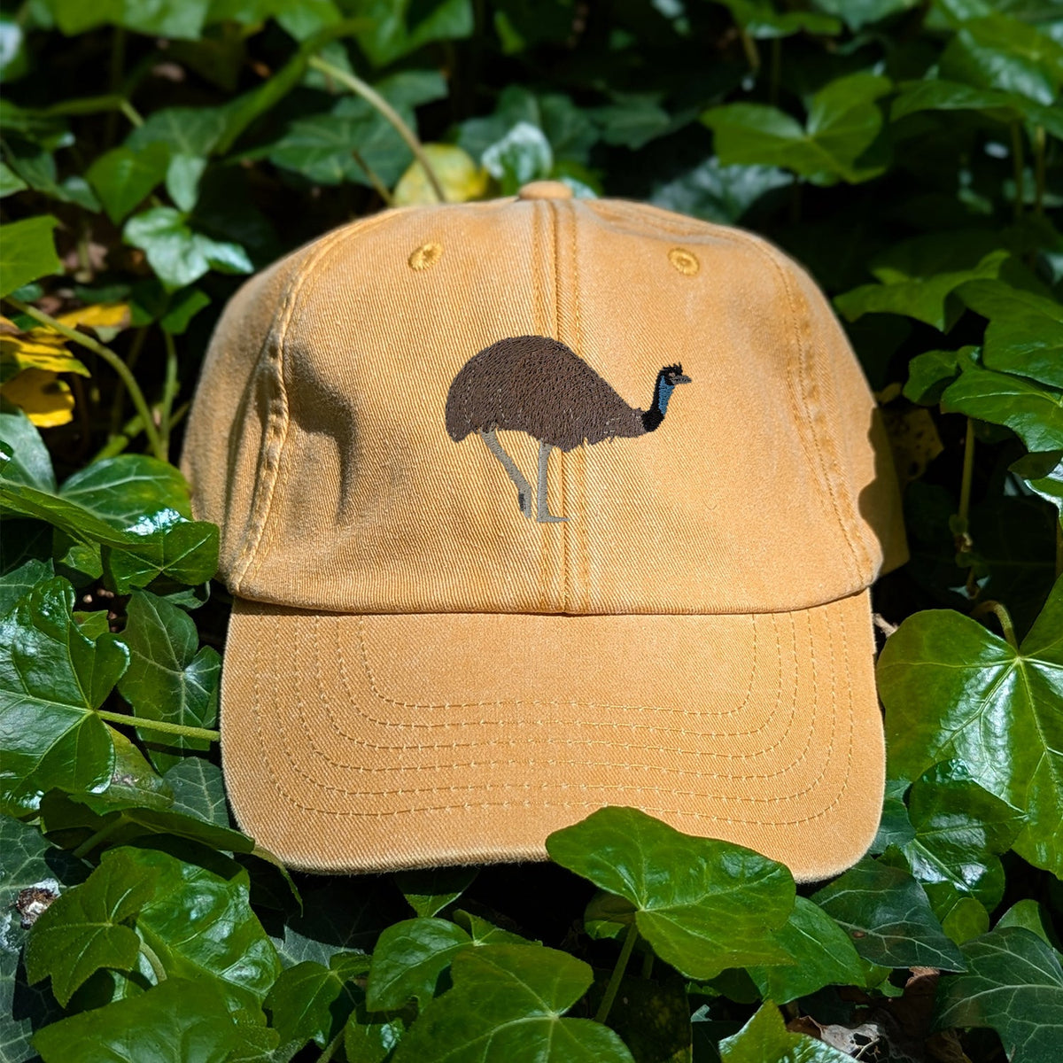 Emu Embroidered Baseball Cap