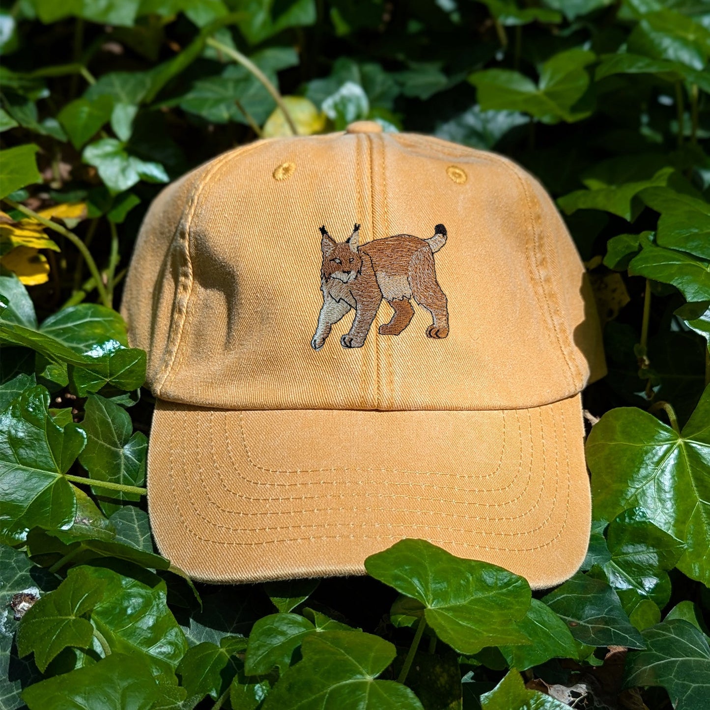 Lynx Embroidered Baseball Cap
