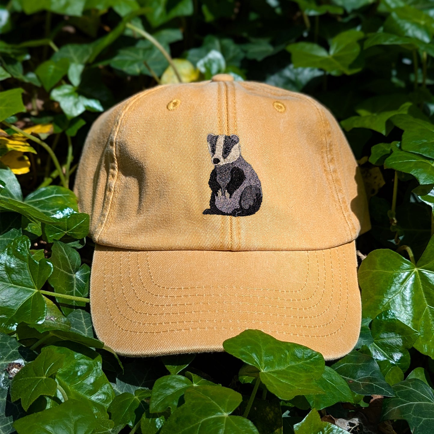 Badger Embroidered Baseball Cap