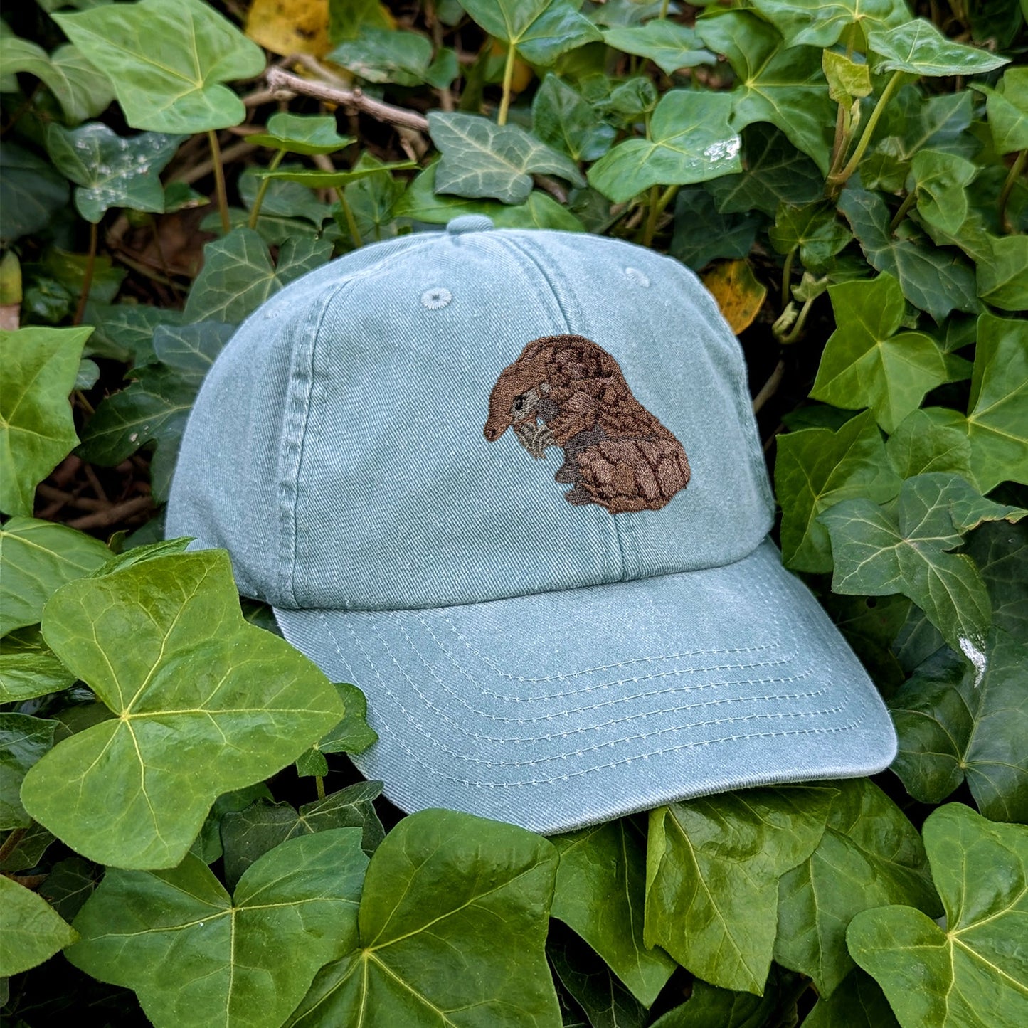 Pangolin Embroidered Baseball Cap